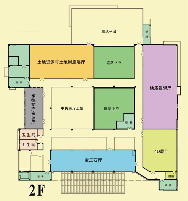 广东省博物馆平面图图片